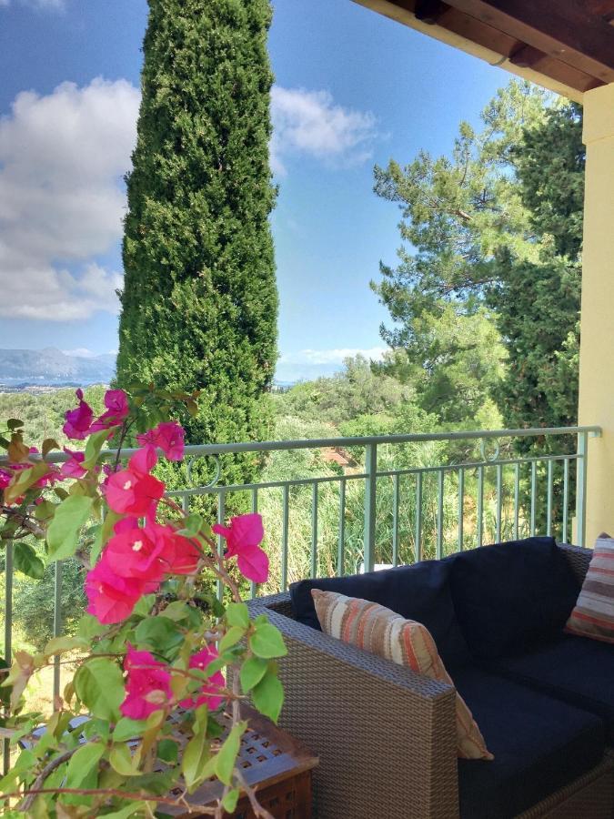 Gastouri Villa Pascalia With Heated Pool In October And Views Achilleion Luaran gambar