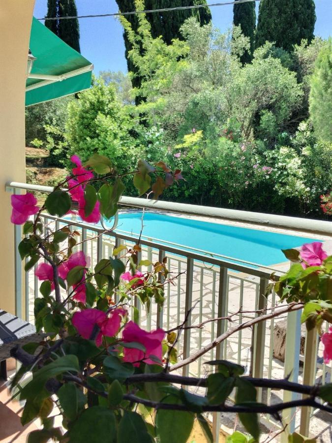 Gastouri Villa Pascalia With Heated Pool In October And Views Achilleion Luaran gambar