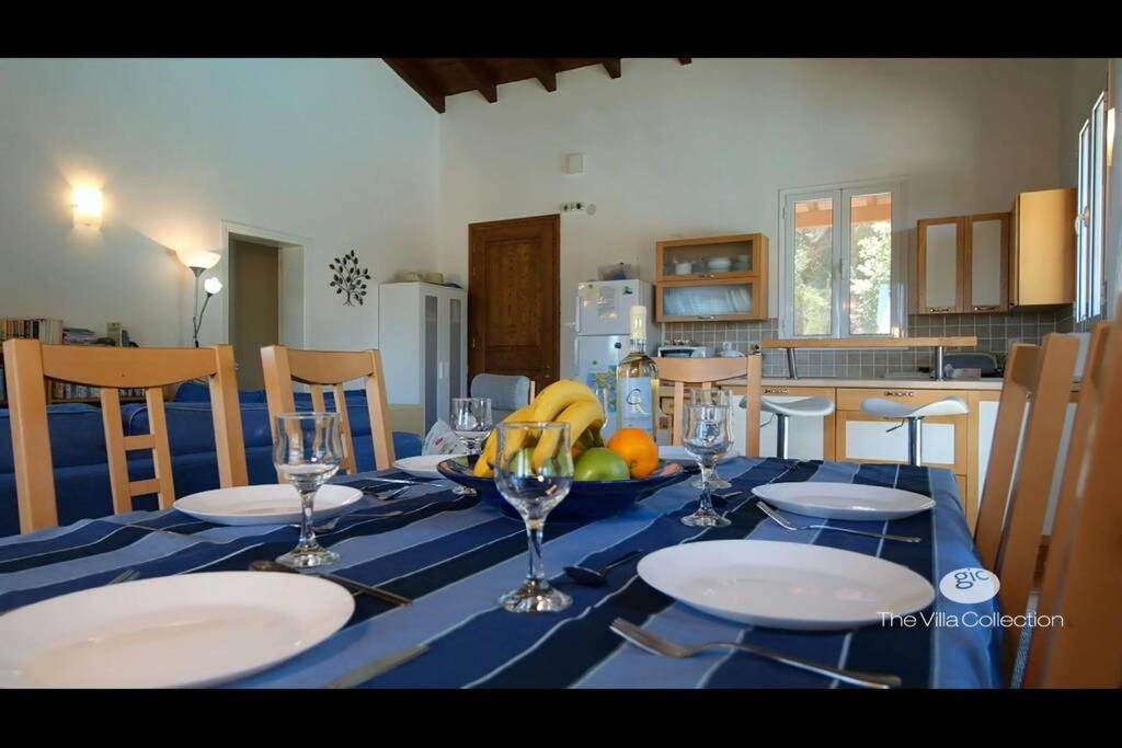 Gastouri Villa Pascalia With Heated Pool In October And Views Achilleion Luaran gambar