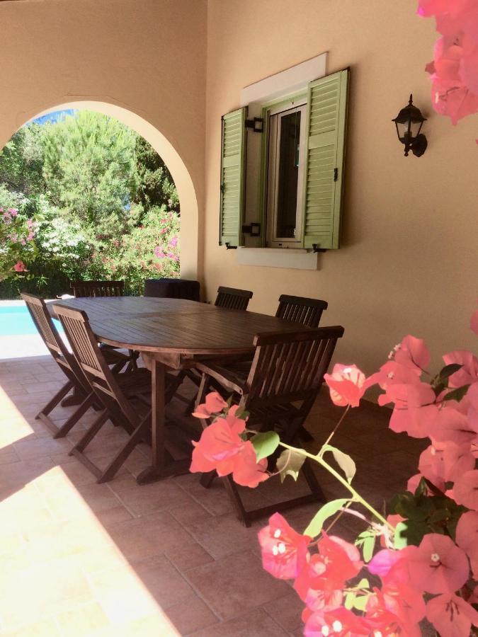 Gastouri Villa Pascalia With Heated Pool In October And Views Achilleion Luaran gambar
