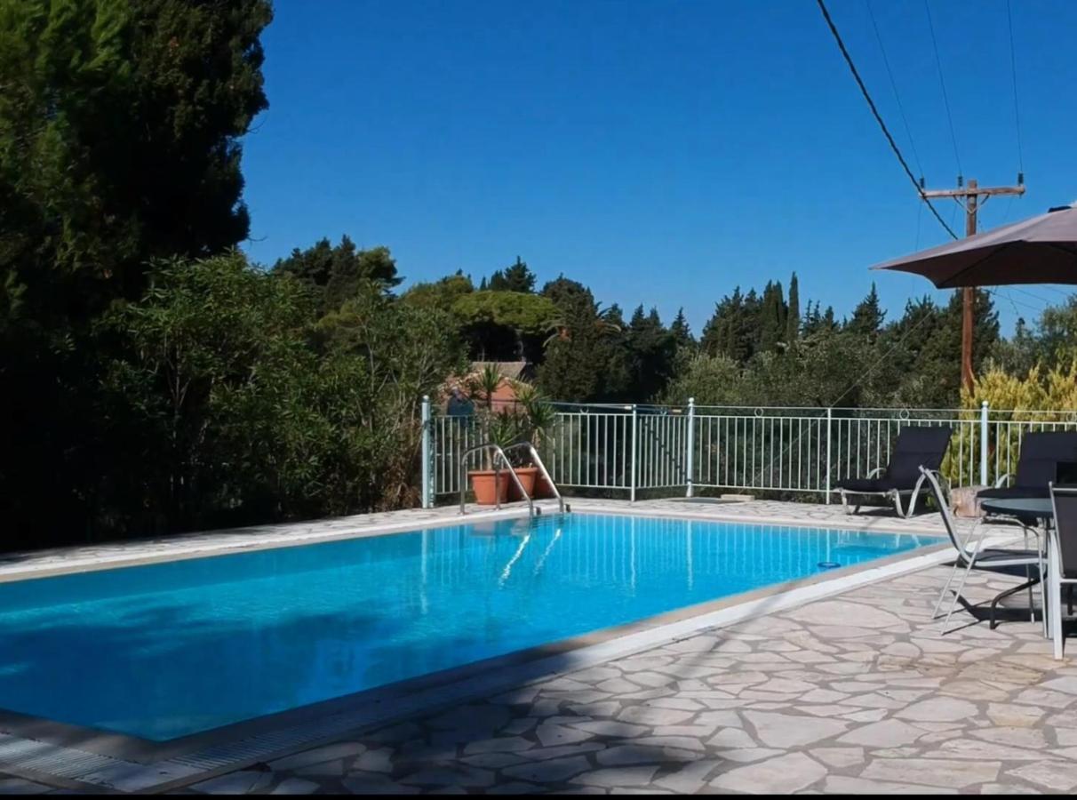 Gastouri Villa Pascalia With Heated Pool In October And Views Achilleion Luaran gambar