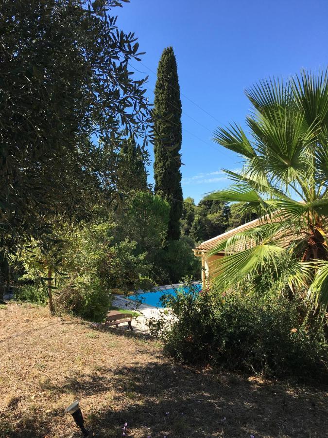 Gastouri Villa Pascalia With Heated Pool In October And Views Achilleion Luaran gambar