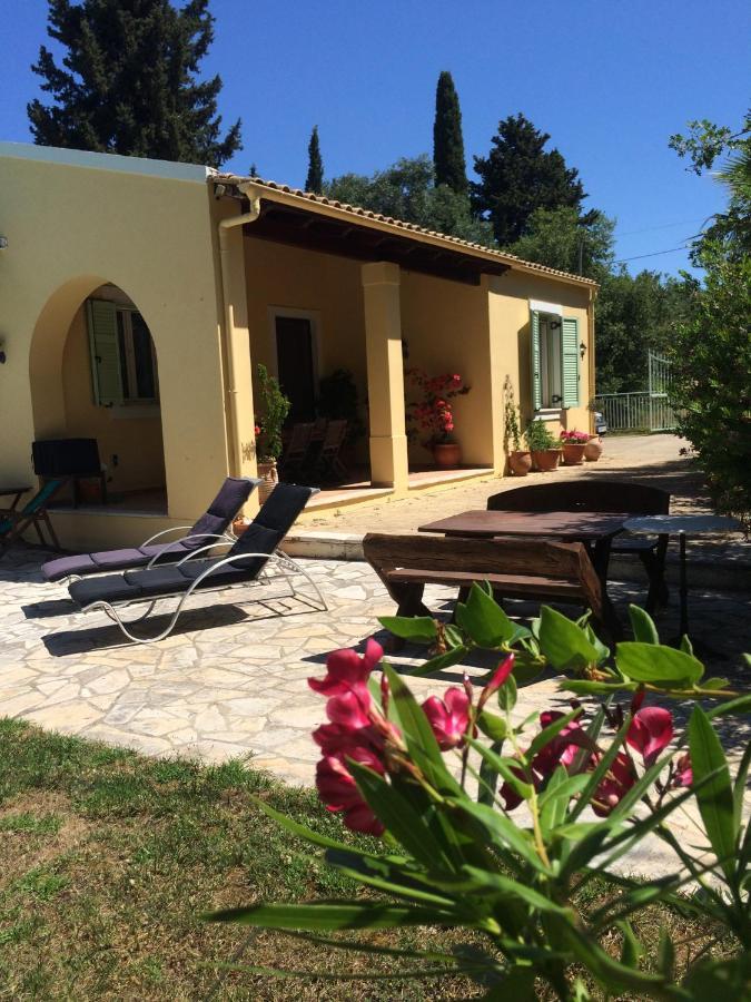 Gastouri Villa Pascalia With Heated Pool In October And Views Achilleion Luaran gambar